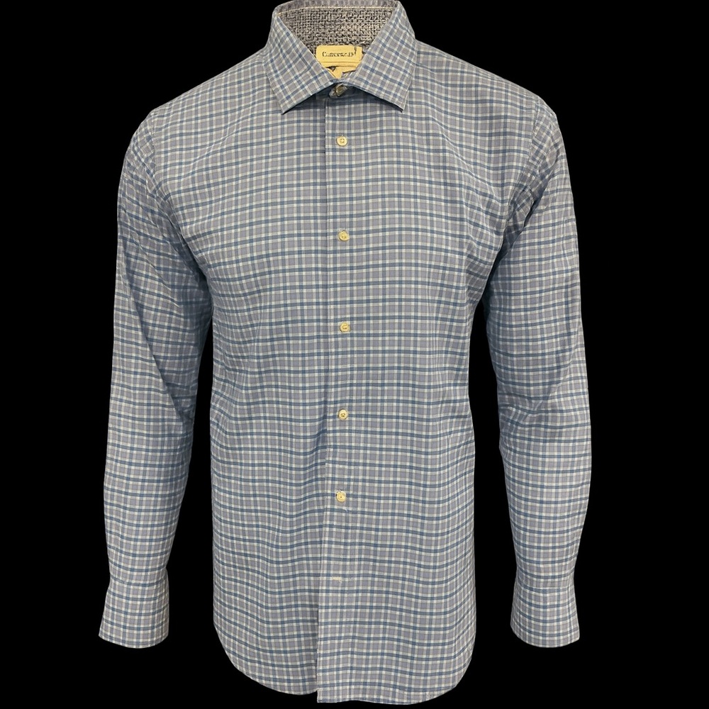 Ted Baker Blue Casual Button Down Shirt Excellent Condition